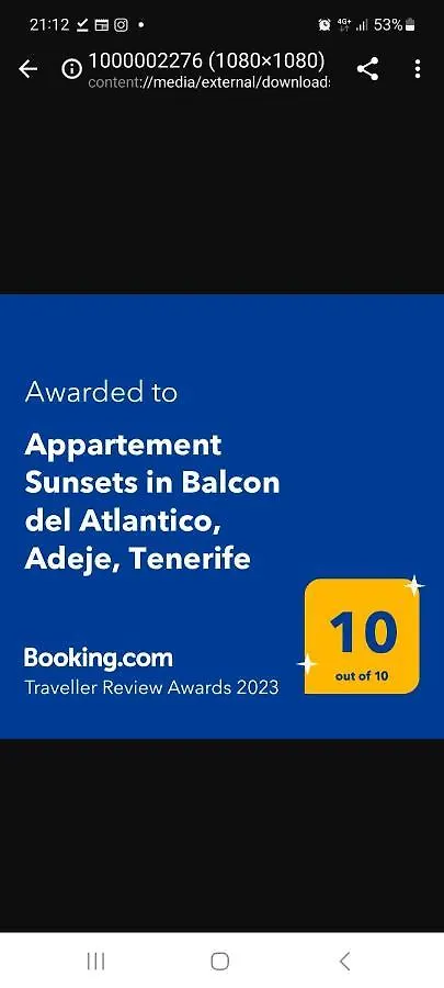 Apartment Appartement Sunsets In Balcon Del Atlantico, Adeje, Tenerife Costa Adeje  Spain